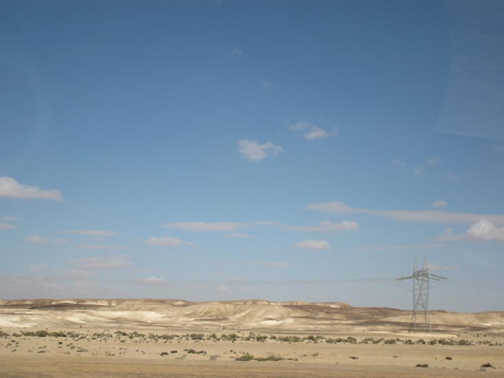 Highway 33 Between Suez and Nakhl, Sinai, Egypt