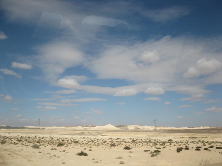 Highway 33 Between Suez and Nakhl, Sinai, Egypt