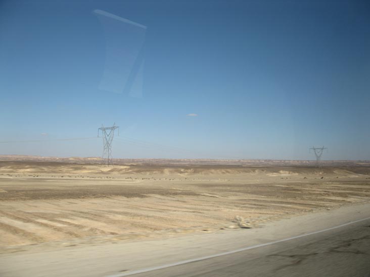 Highway 33 Between Nakhl and Taba, Sinai, Egypt