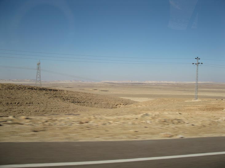 Highway 33 Between Nakhl and Taba, Sinai, Egypt