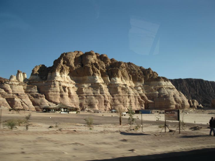 Highway 33 Between Nakhl and Taba, Sinai, Egypt