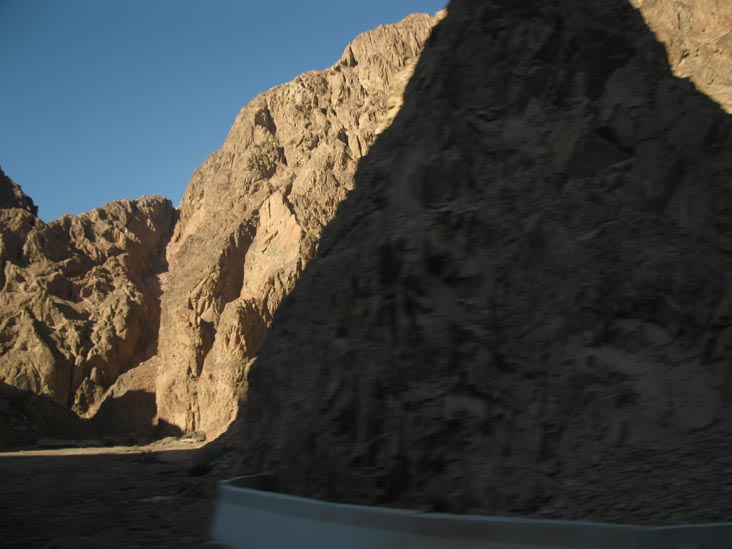 Highway 33 Between Nakhl and Taba, Sinai, Egypt