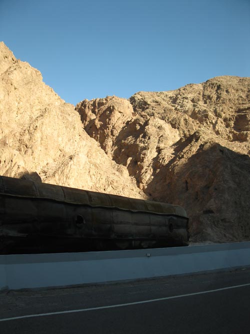 Highway 33 Between Nakhl and Taba, Sinai, Egypt