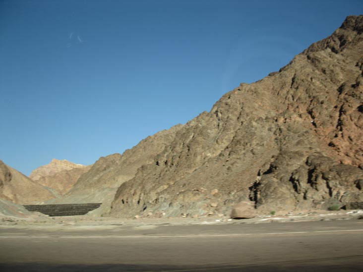 Highway 33 Between Nakhl and Taba, Sinai, Egypt