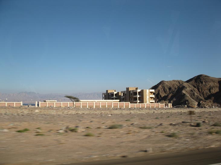 Red Sea From Highway 33 Near Taba, Sinai, Egypt