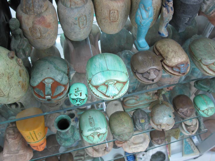Scarabs, Abo El Hassan Alabaster Factory, West Bank, Luxor, Egypt
