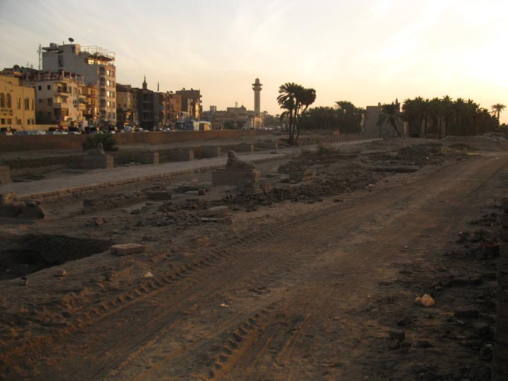 Avenue of the Sphinxes, Luxor, Egypt, January 3, 2011