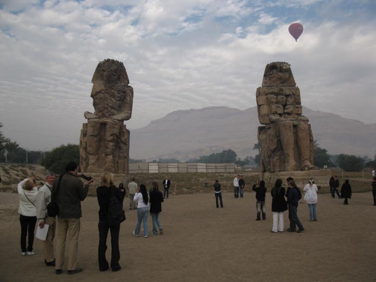 Colossi of Memnon, West Bank, Luxor, Egypt