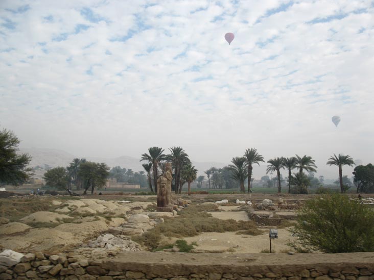 Site Behind Colossi of Memnon, West Bank, Luxor, Egypt