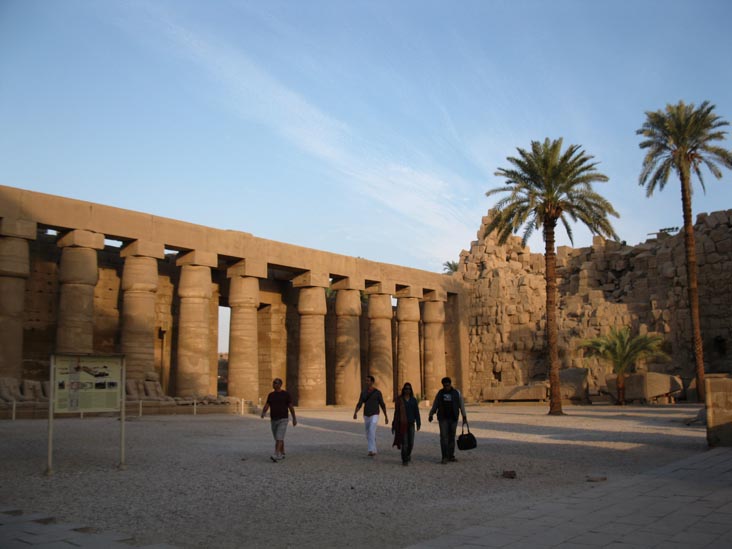 First Court/Great Forecourt, Temple of Amun, Karnak Temple Complex, Luxor, Egypt