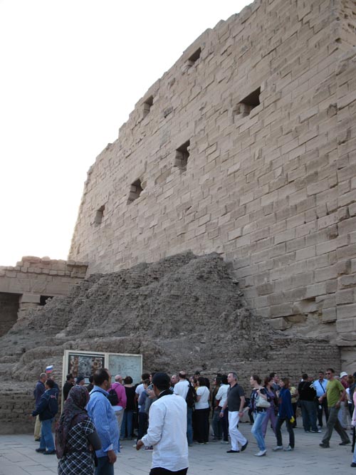 First Court/Great Forecourt, Temple of Amun, Karnak Temple Complex, Luxor, Egypt