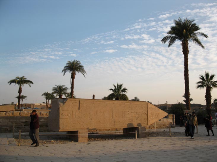 Fallen Obelisk, Karnak Temple Complex, Luxor, Egypt