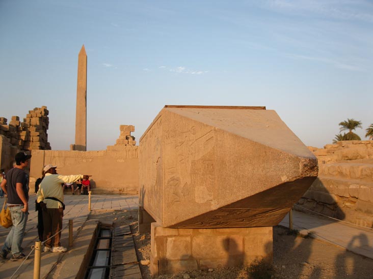Fallen Obelisk, Karnak Temple Complex, Luxor, Egypt