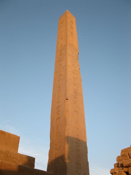 Obelisk, Temple of Amun, Karnak Temple Complex, Luxor, Egypt