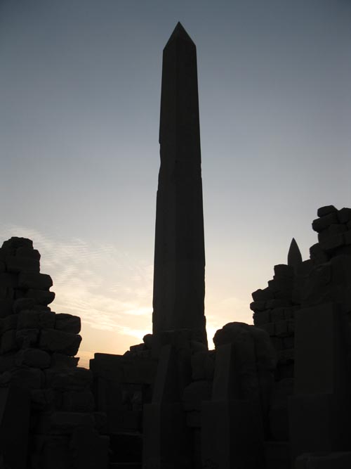 Obelisk, Temple of Amun, Karnak Temple Complex, Luxor, Egypt