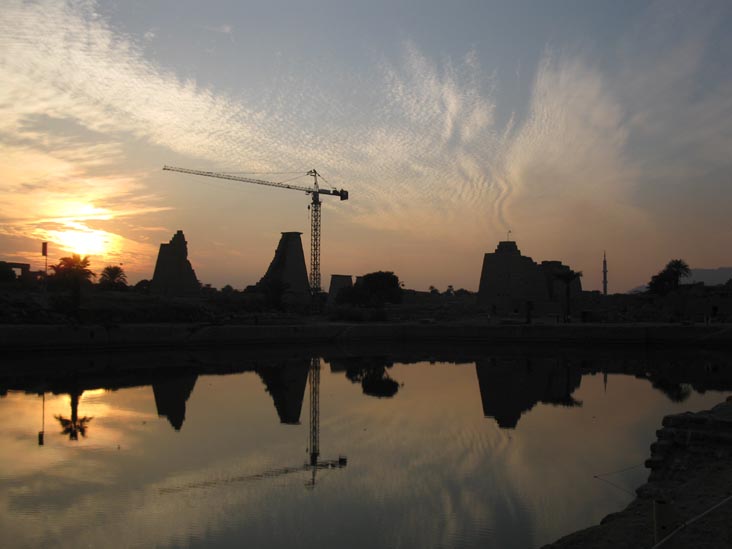 Sacred Lake, Karnak Temple Complex, Luxor, Egypt
