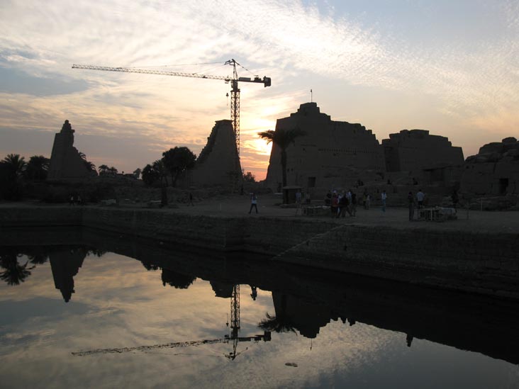 Sacred Lake, Karnak Temple Complex, Luxor, Egypt