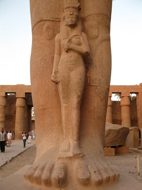 First Court/Great Forecourt, Temple of Amun, Karnak Temple Complex, Luxor, Egypt