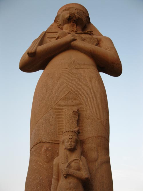 First Court/Great Forecourt, Temple of Amun, Karnak Temple Complex, Luxor, Egypt