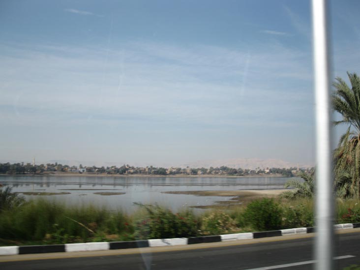 Nile River, Mubarak Touristic Road, Luxor, Egypt