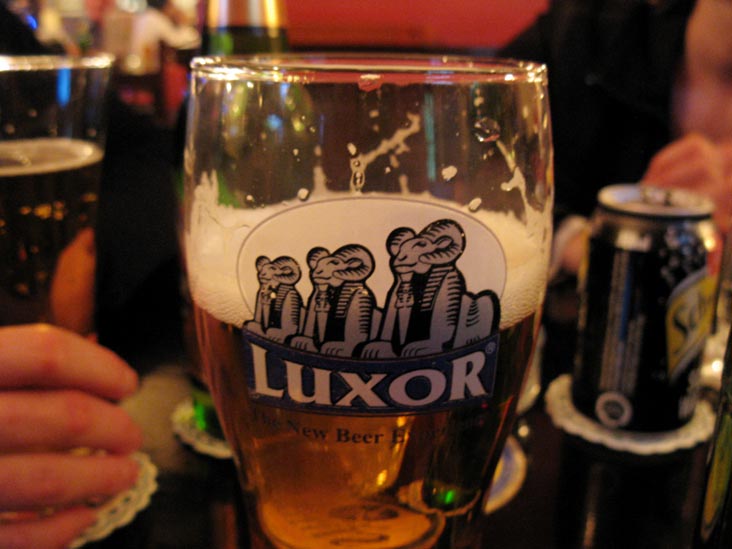 Luxor Classic Beer, Murphy's Irish Pub, Luxor, Egypt