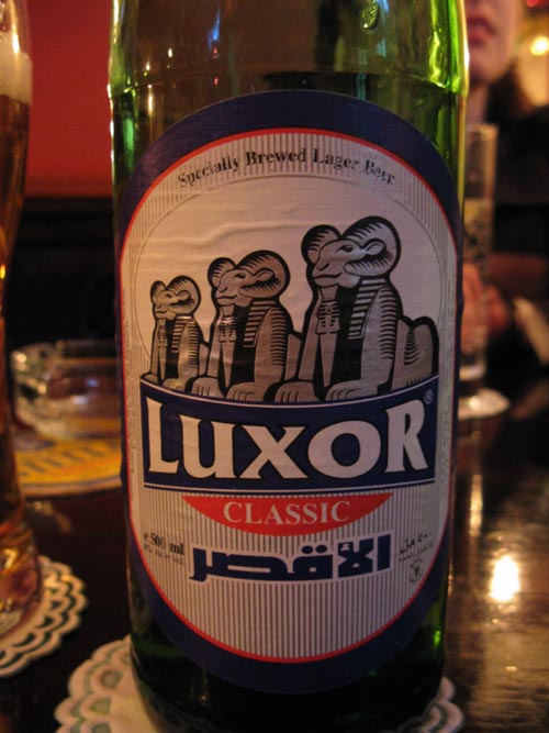 Luxor Classic Beer, Murphy's Irish Pub, Luxor, Egypt