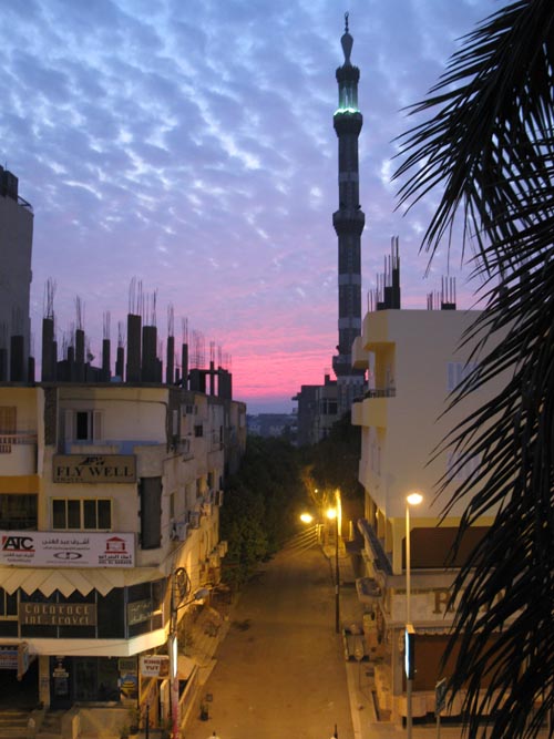 View From Balcony of Room 403, Pyramisa Isis Hotel & Suites Luxor, Khaled Ibn El Waild Street, Luxor, Egypt