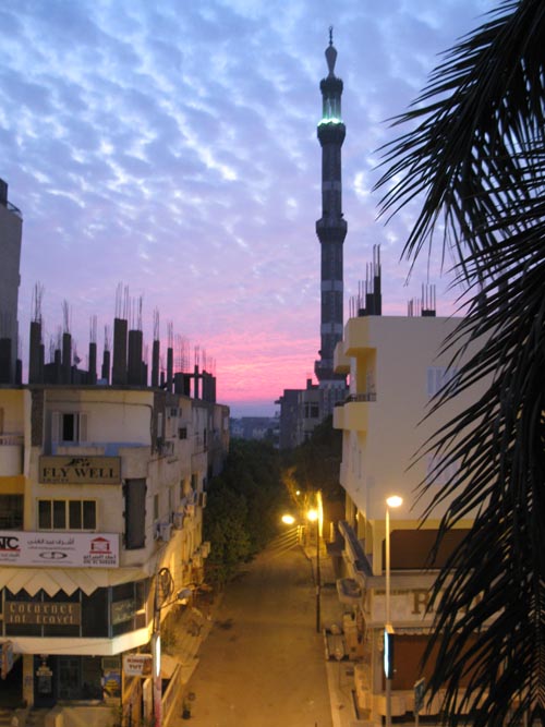 View From Balcony of Room 403, Pyramisa Isis Hotel & Suites Luxor, Khaled Ibn El Waild Street, Luxor, Egypt