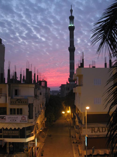 View From Balcony of Room 403, Pyramisa Isis Hotel & Suites Luxor, Khaled Ibn El Waild Street, Luxor, Egypt