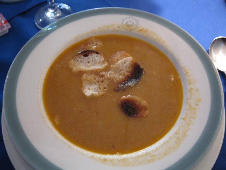 Lentil Soup, Ritz Restaurant, Luxor, Egypt