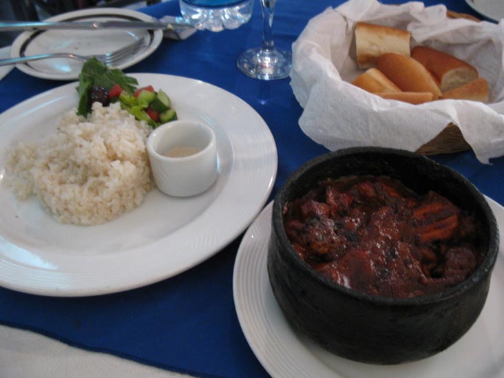 Chicken Tajen, Ritz Restaurant, Luxor, Egypt