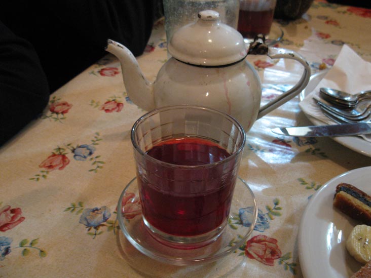Karkade (Hibiscus Tea), Sofra Restaurant & Cafe, 90 Mohamed Farid Street, Luxor, Egypt