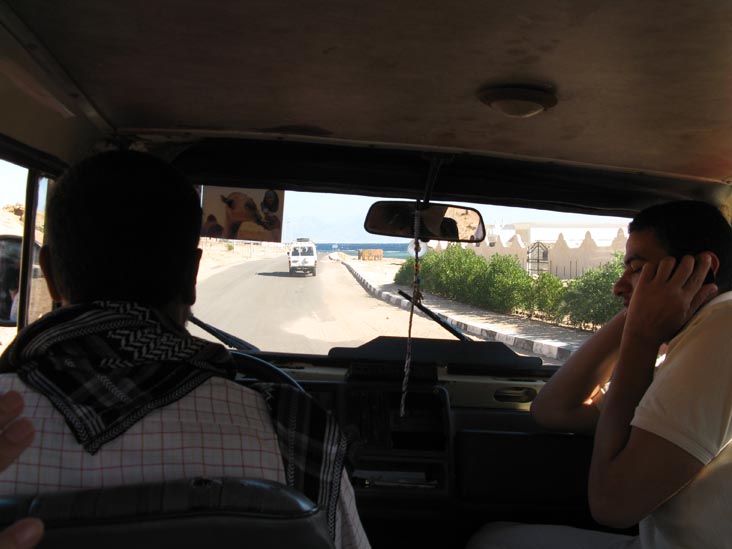 Peace Road, Drive Out To Blue Hole From Dahab, Red Sea, Dahab, Sinai, Egypt