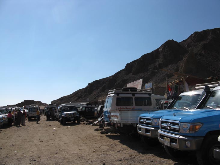 Parking Area, Blue Hole, Red Sea, Dahab, Sinai, Egypt