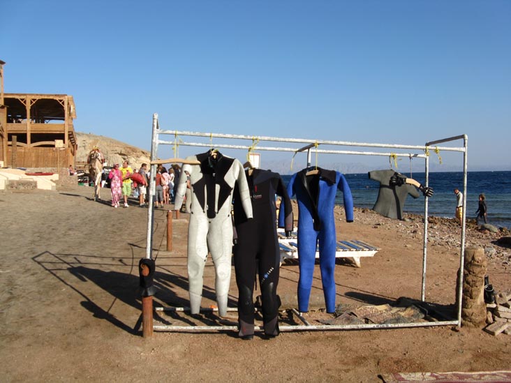 Diving Suits, Blue Hole, Red Sea, Dahab, Sinai, Egypt