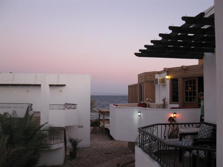 View From Room 215, Dyarna Hotel, Dahab, Sinai, Egypt