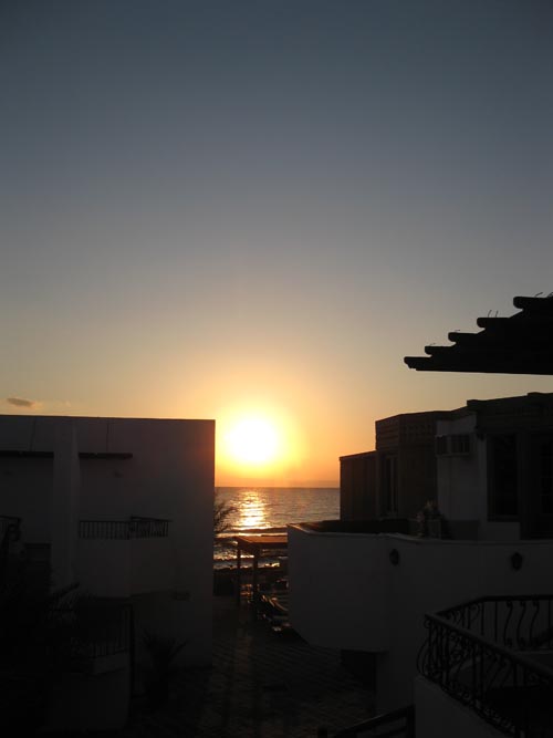 Sunrise From Room 215, Dyarna Hotel, Dahab, Sinai, Egypt