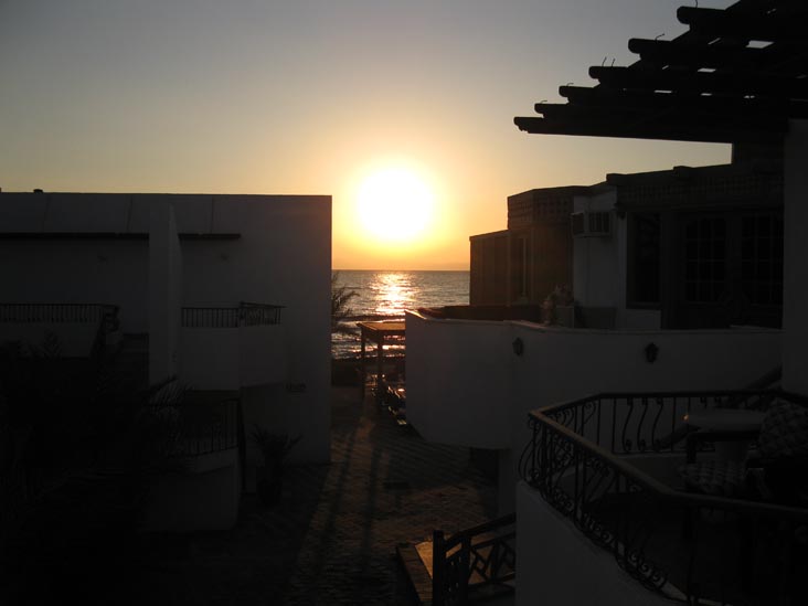 Sunrise From Room 215, Dyarna Hotel, Dahab, Sinai, Egypt