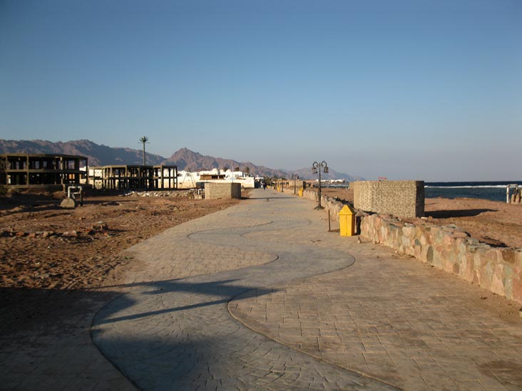Mashraba Waterfront Promenade, Dahab, Sinai, Egypt