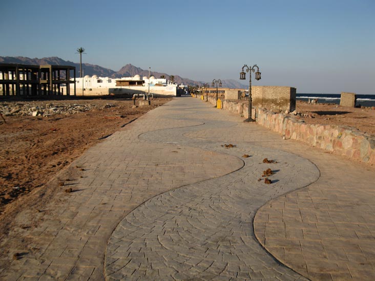 Mashraba Waterfront Promenade, Dahab, Sinai, Egypt