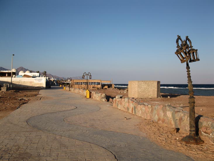 Mashraba Waterfront Promenade, Dahab, Sinai, Egypt