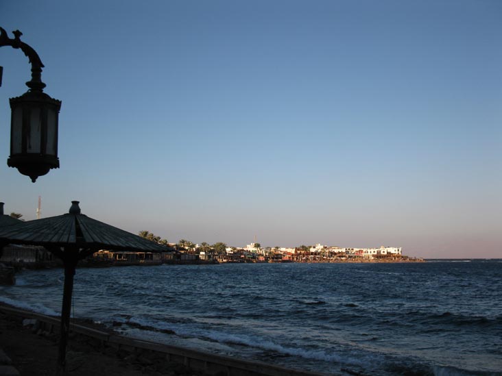 Dahab Bay From Mashraba Waterfront Promenade, Dahab, Sinai, Egypt