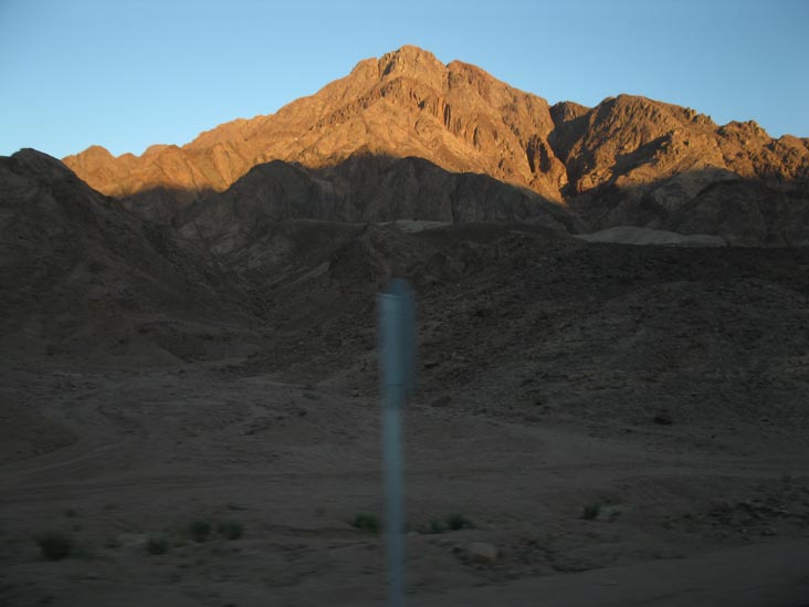 Highway 66 Between Nuweiba and Dahab, Sinai, Egypt