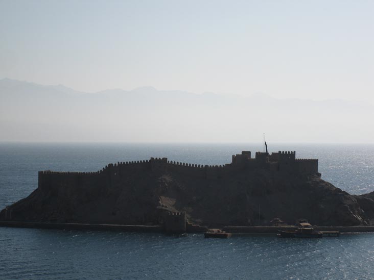 Pharaoh's Island, Highway 66 Near Taba, Sinai, Egypt