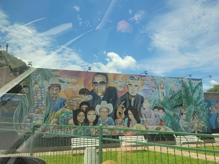 Óscar Romero Mural, El Paisnal, El Salvador, August 14, 2024