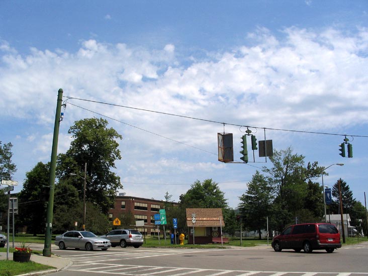 West Washington Street and Liberty Street, NE Corner, Bath, New York, July 16, 2006