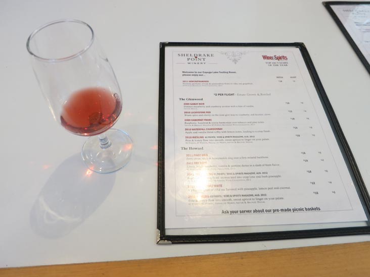 Sheldrake Point Winery, 7448 County Road 153, Ovid, New York