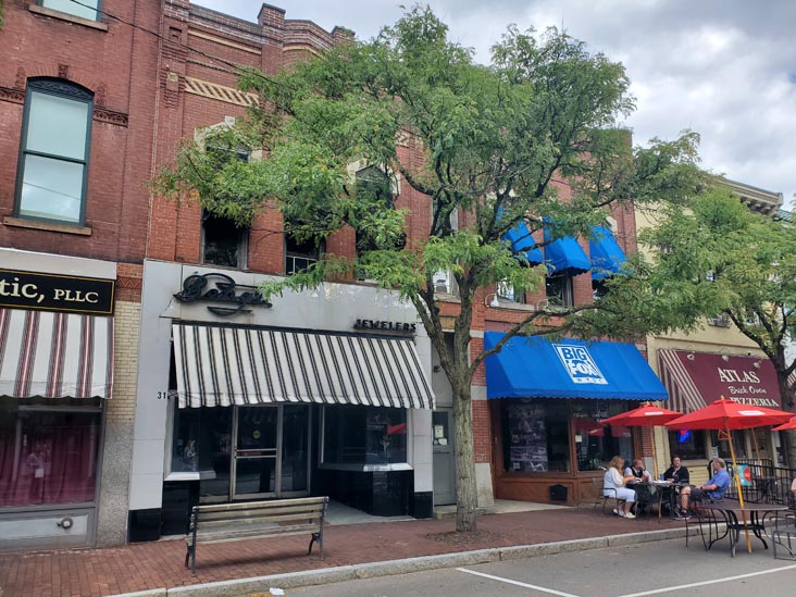 Bong's Jewelry Store, 31 East Market Street, Corning, New York, August 30, 2020