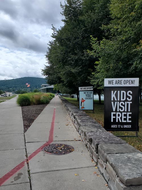 Corning Museum of Glass, 1 Museum Way, Corning, New York, August 29, 2020