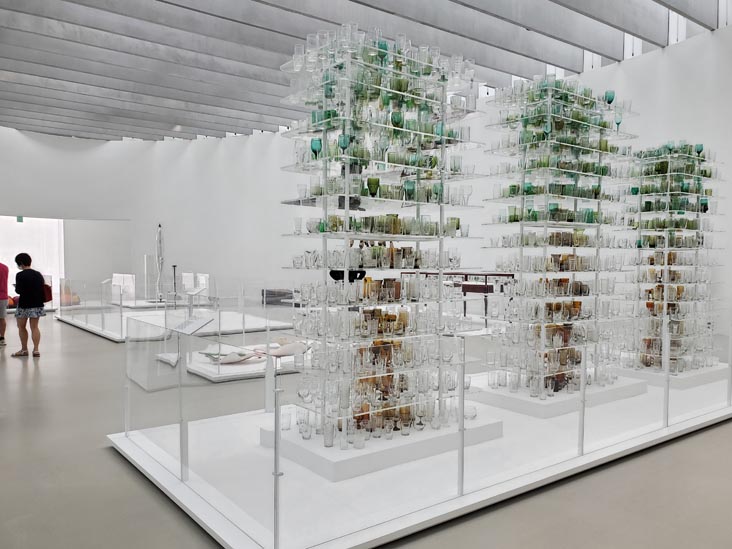 Contemporary Glass Galleries, Corning Museum of Glass, Corning, New York, August 29, 2020